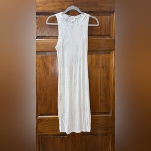 Feel The Piece Ivory Midi Dress